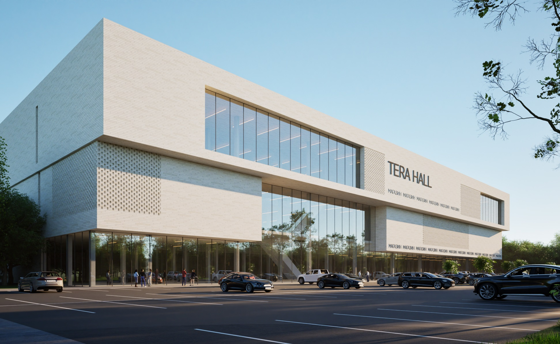 Tera Hall shopping mall